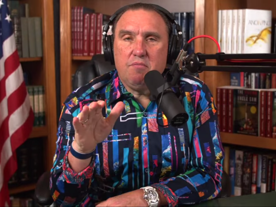 The pastor speaking on his YouTube channel: Rodney Howard-Browne (YouTube)