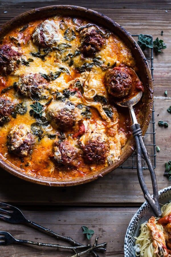 Simple Baked Italian Sausage Meatballs