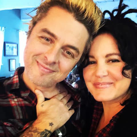 <p>Adrienne Armstrong Instagram</p> Billie Joe Armstrong and Adrienne Armstrong.