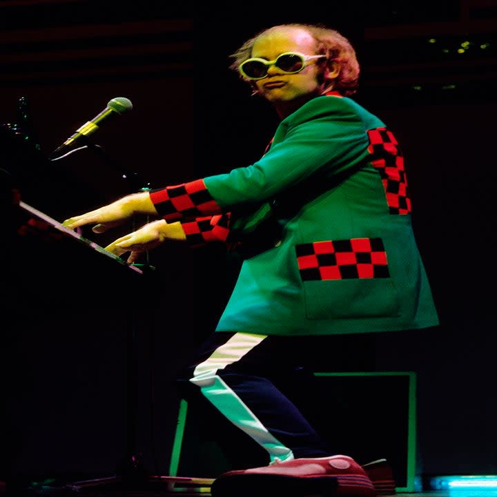 Elton John onstage