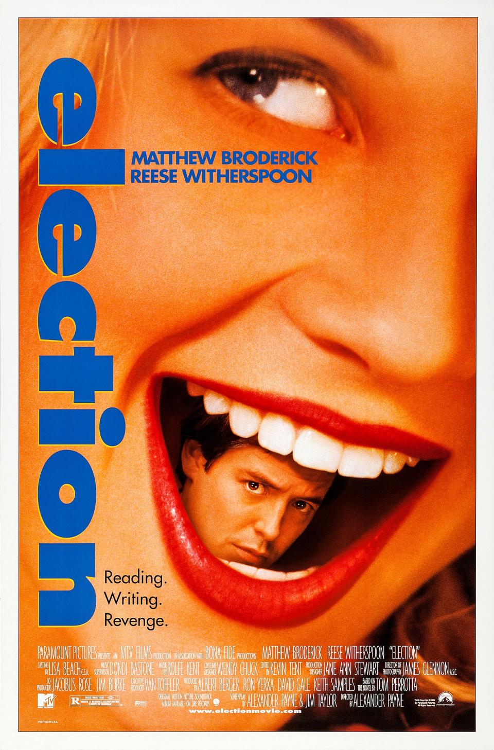 A poster for 1999's <i>Election</i>. (Paramount)