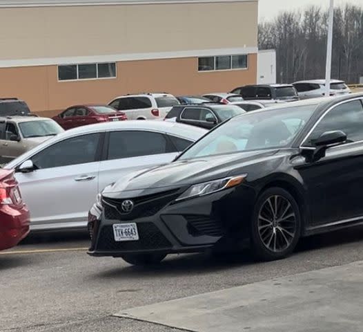 <p>Montgomery County Sheriff's Office</p> Johnny Roop's car seen in Poplar Bluff, Missouri on Feb. 21