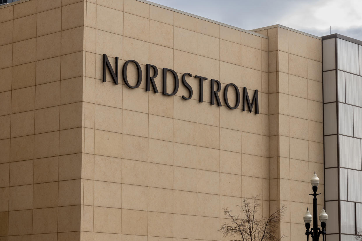 Salt Lake City, Utah, USA- 12/11/2022: Nordstrom shopping mall