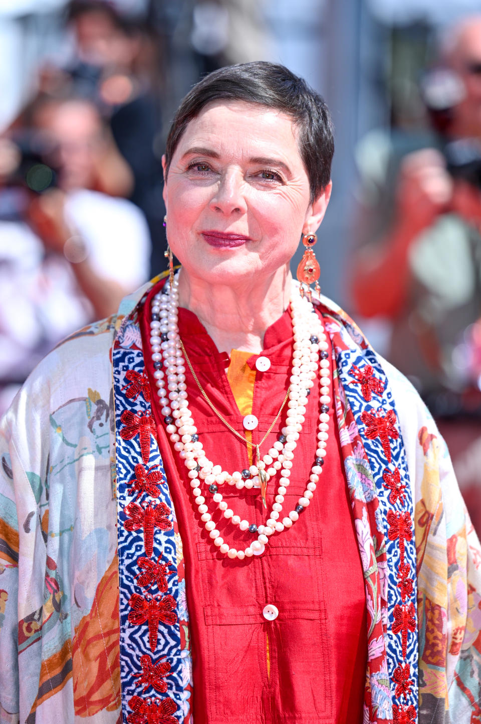 CANNES, FRANCE - MAY 26: Isabella Rossellini attends the 