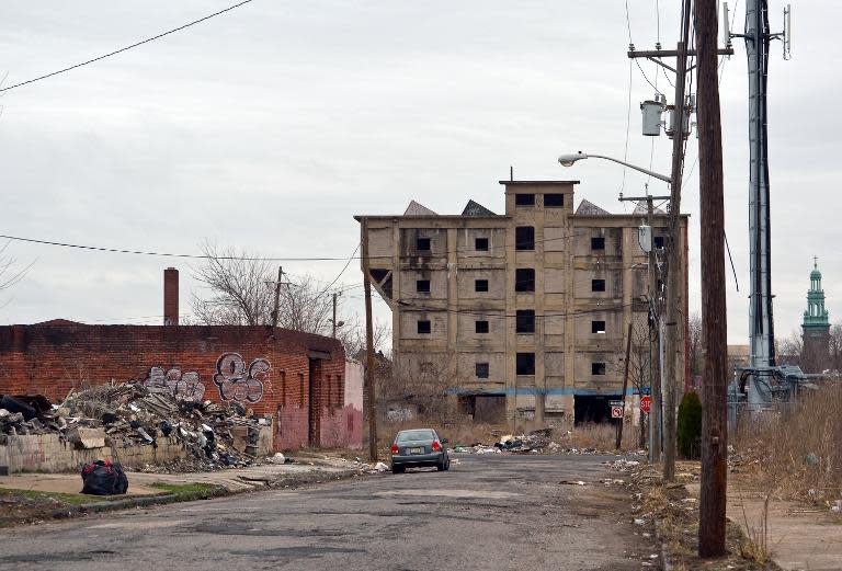 A street in Camden, New Jersey, April 4, 2014