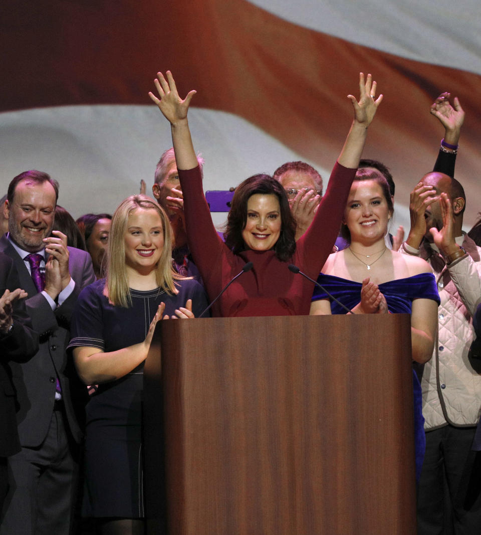 Gov.-elect Gretchen Whitmer, a Democrat, won the election in November and now Republicans are stripping her of power before she comes into office. (Photo: Bill Pugliano via Getty Images)