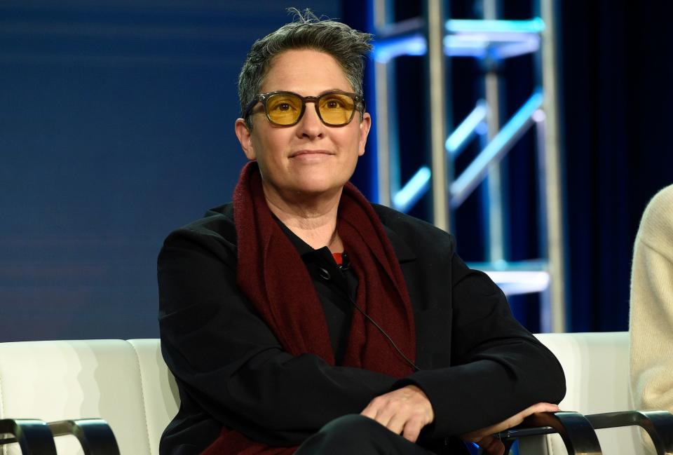"Transparent" creator Jill Soloway Wednesday discussed the decision to end the Amazon series with a two-hour musical finale.