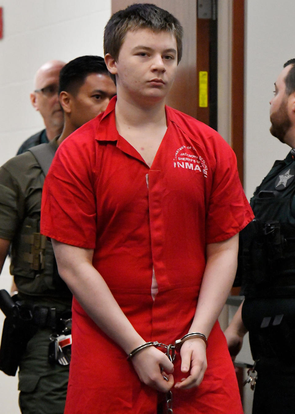 Aiden Fucci at Saint Johns County Courthouse, on Jacksonville, Fla. (Bob Self / USA Today Network)