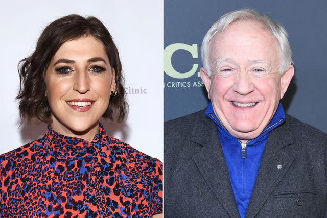 Amanda Edwards/Getty Images; Amy Sussman/Getty Images Mayim Bialik; Leslie Jordan