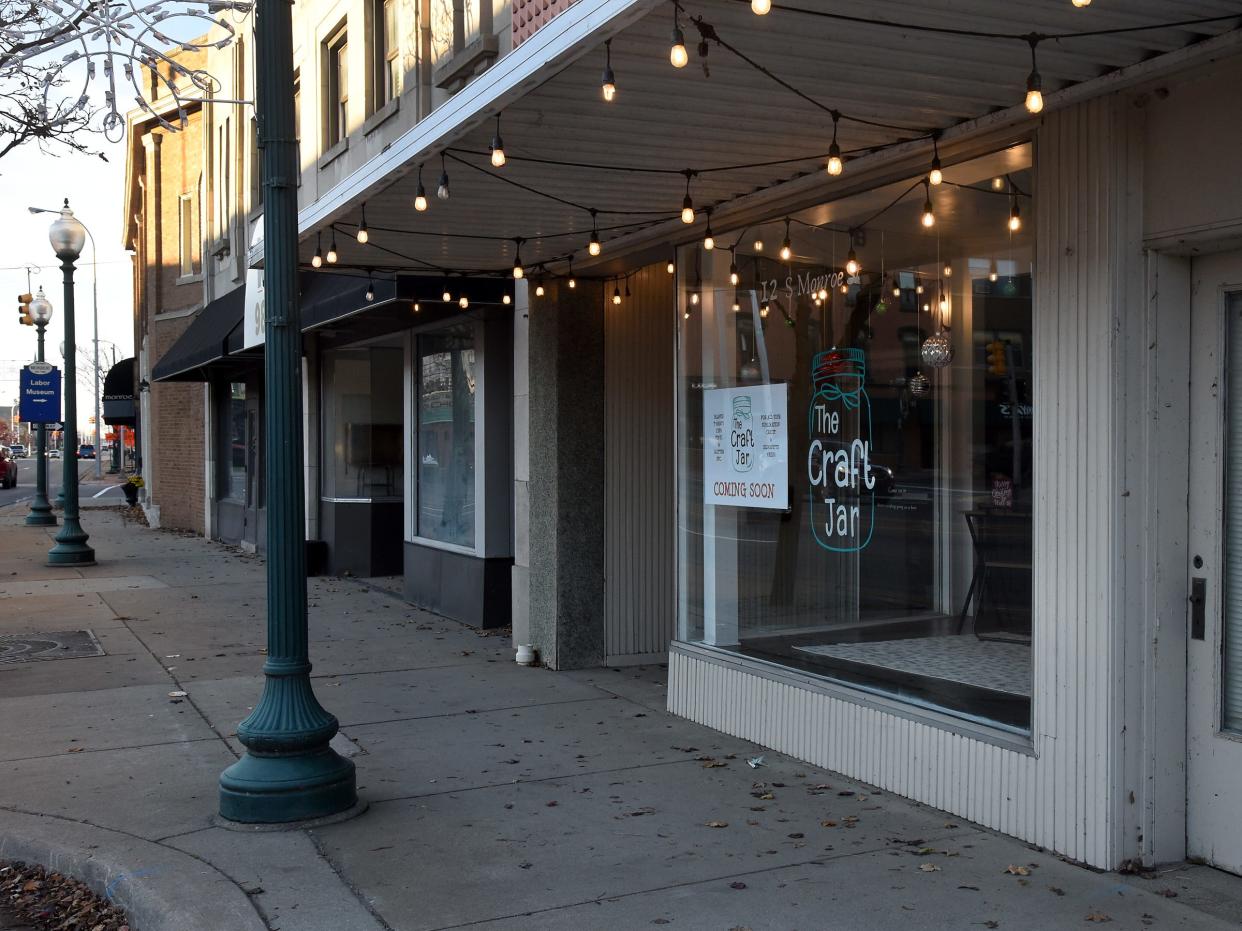 The Craft Jar, a new business in downtown Monroe, opens today.