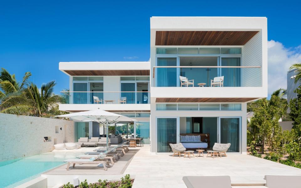 Wymara Villas is located on the southern tip of Providenciales.