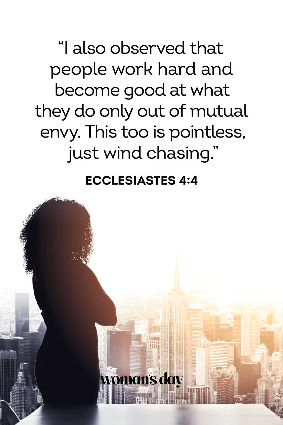 24) Ecclesiastes 4:4