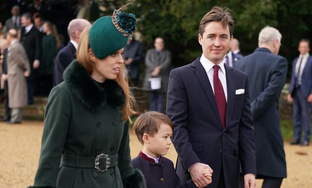 Princess Beatrice s Stepson Christopher Woolf Makes First Royal