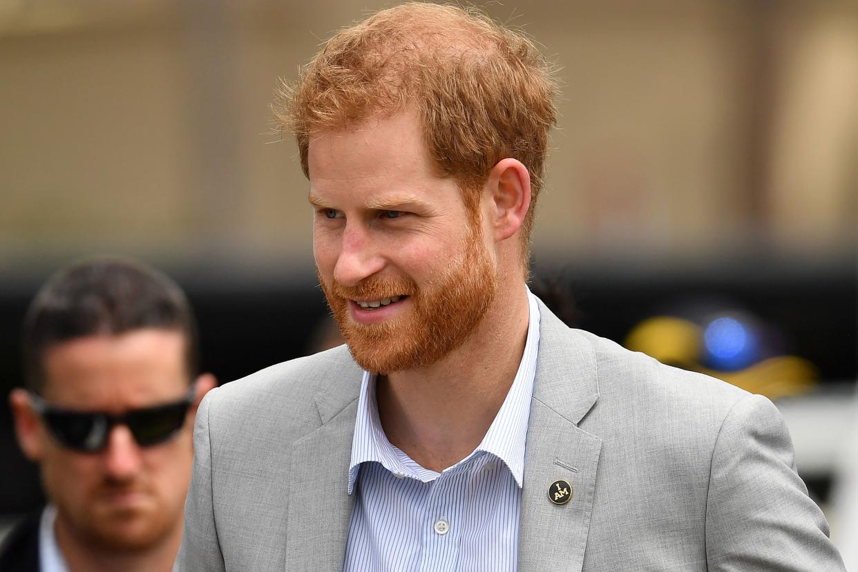 Prince Harry is the UK’s most popular royal, according to a poll (Getty)