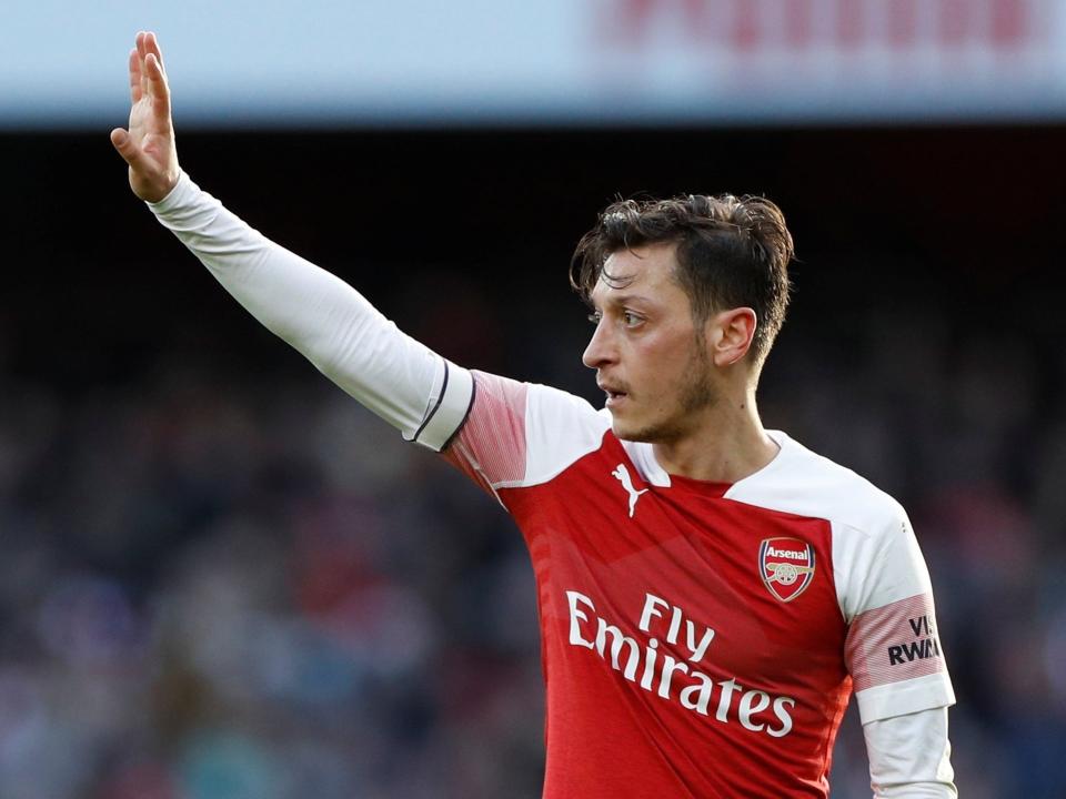 Mesut Ozil could feature for Arsenal against rivals Chelsea
