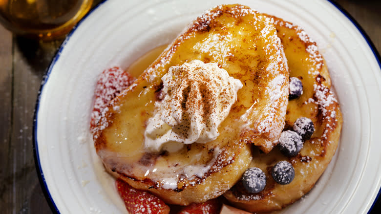 French toast in a bowl