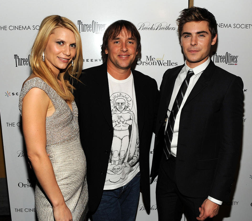 Me and Orson Welles NY Screening 2009 Claire Danes Richard Linklater Zac Efron