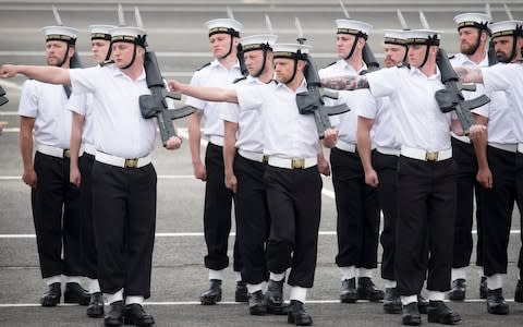 The Royal Navy Small Ships - Credit: Geoff Pugh for the Telegraph