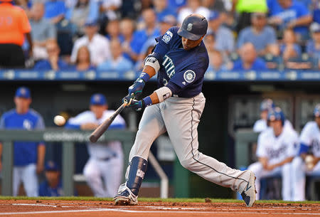 Robinson Cano hits his first career homer in 2005 