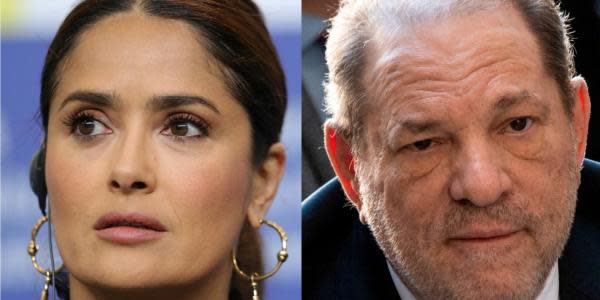 Salma Hayek revela que Harvey Weinstein le gritaba en el set y no le permitía lucir fea