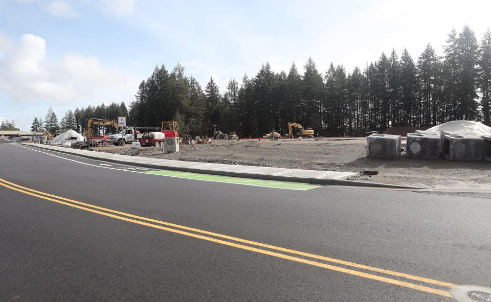Construction is currently taking place at the site of the Inventech Marine Solutions expansion project in the Port of Bremerton, on Friday, March 29, 2024.