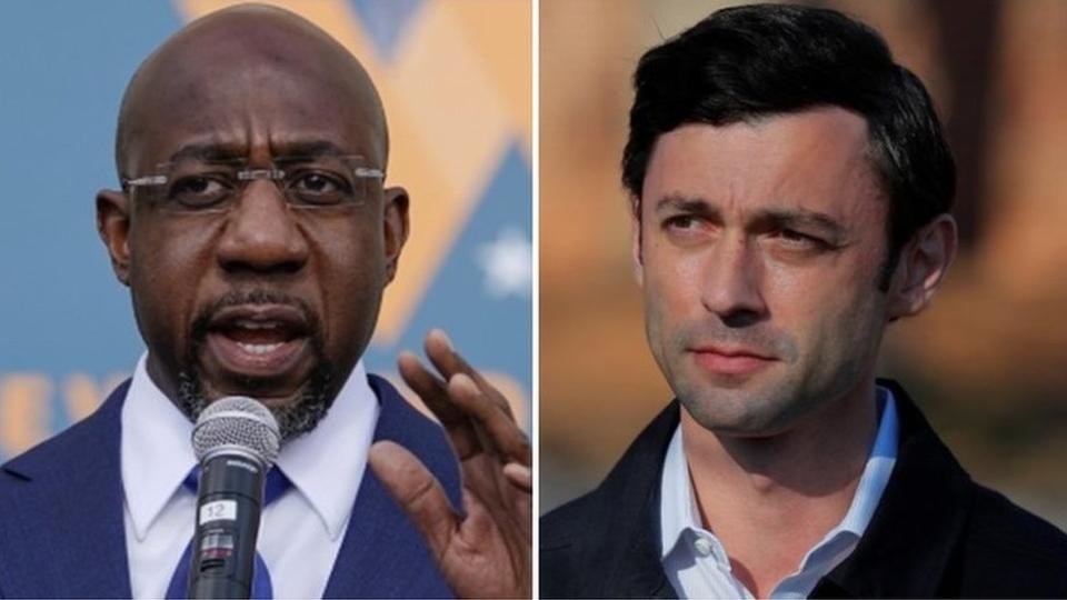 Raphael Warnock and Jon Ossoff