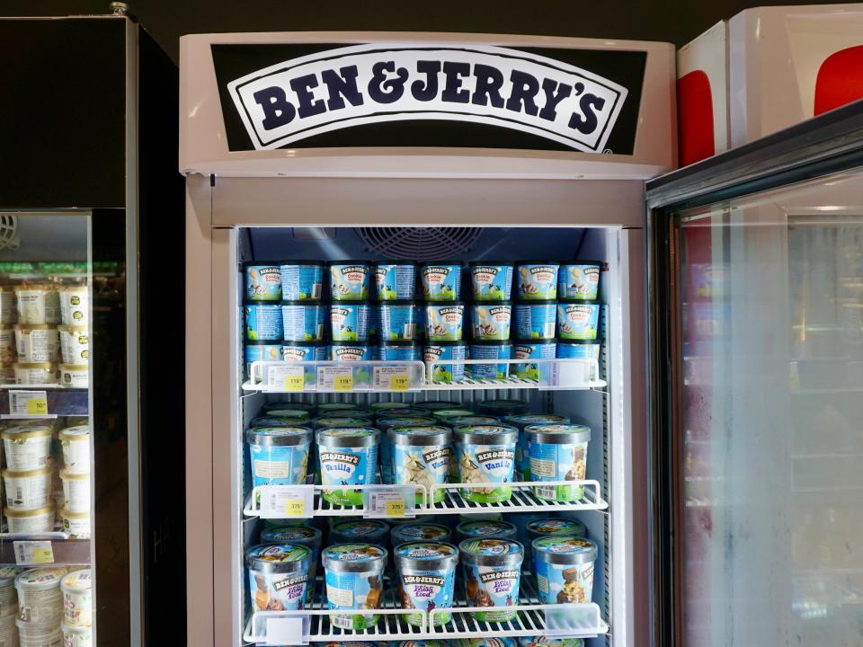 ben and jerry's in thailand grocery store