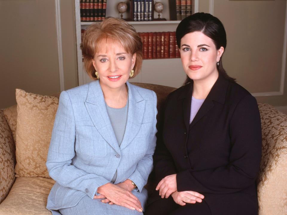 Barbara Walters and Monica Lewinsky