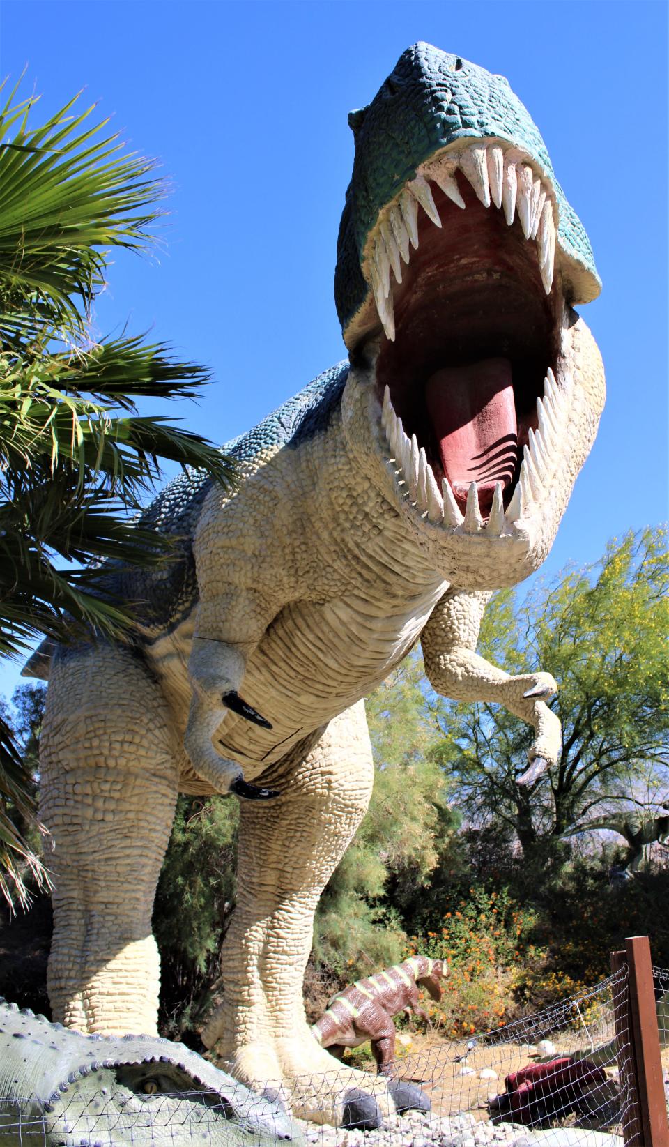 Cabazon Dinosaur Park in the California desert isn't just a movie hot spot, it's full of fun and history.