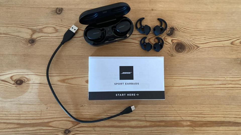 The Bose Sport earbuds