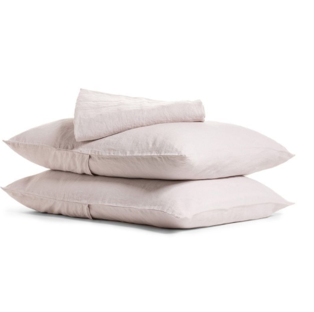 Soft Washed Pure Linen Sheet Set