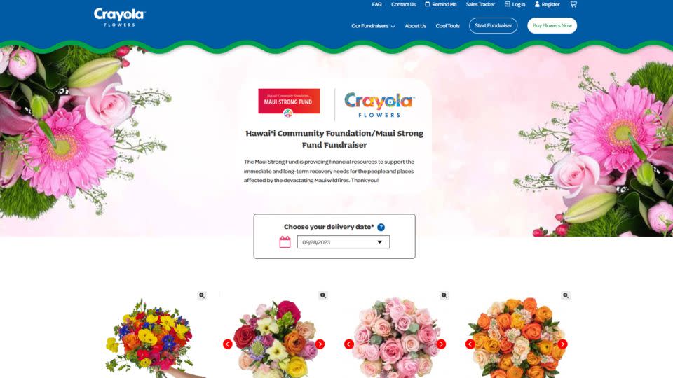 Crayola is getting into the flower business with the launch of Crayola Flowers, an online marketplace for fresh flowers. - Crayola Flowers