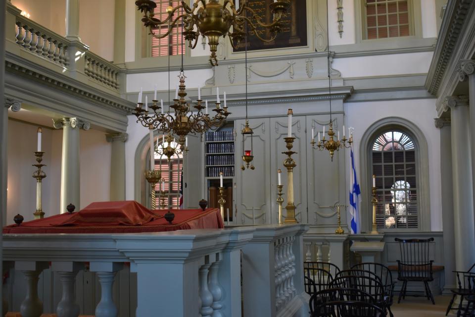 Touro Synagogue was designed by Colonial architect Peter Harrison, who is also responsible for Newport's Redwood Library and Brick Market.