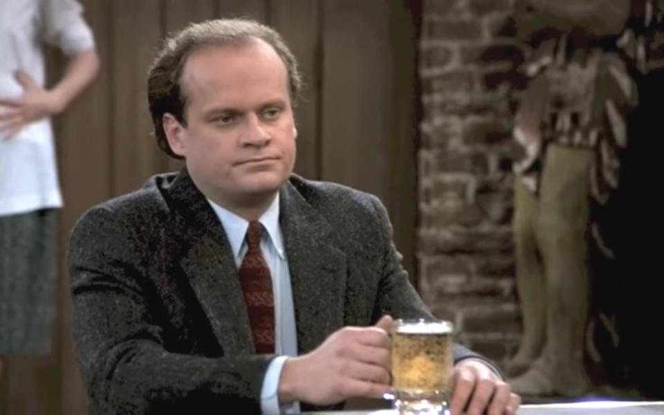 Nobody's first choice: Kelsey Grammer in an episode of Cheers - NBC