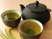 Green tea contains a substance called catechin that wipes out the bacteria that cause bad breath and create plaque.