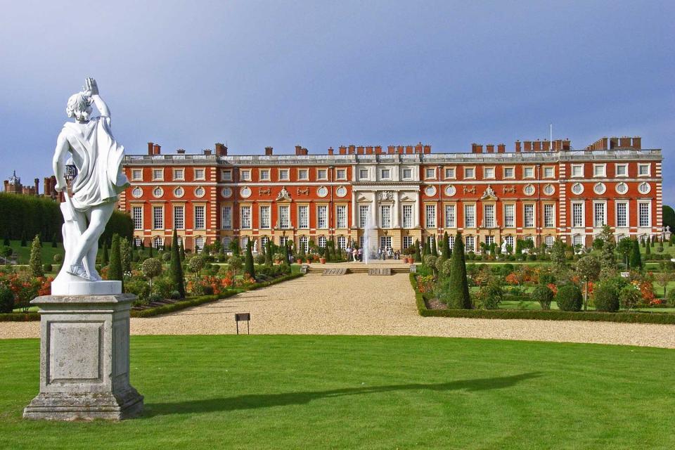 Exterior of Hampton Court