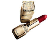<b>Guerlain Kiss Kiss Gold and Diamonds</b><br><br>In 2005 Olivier Echaudemaison and Guerlain's cosmetic designer Herve Van Der Stareten hand crafted a lipstick encrusted with gold and diamonds. <br><br>The limited edition lipstick's sparkling case is interchangeable with a selection on 15 lipstick colors to choose from. <br><br>The lucky few that got their hands on this £36,000 beauty product had the option to engrave the piece or add other stones.