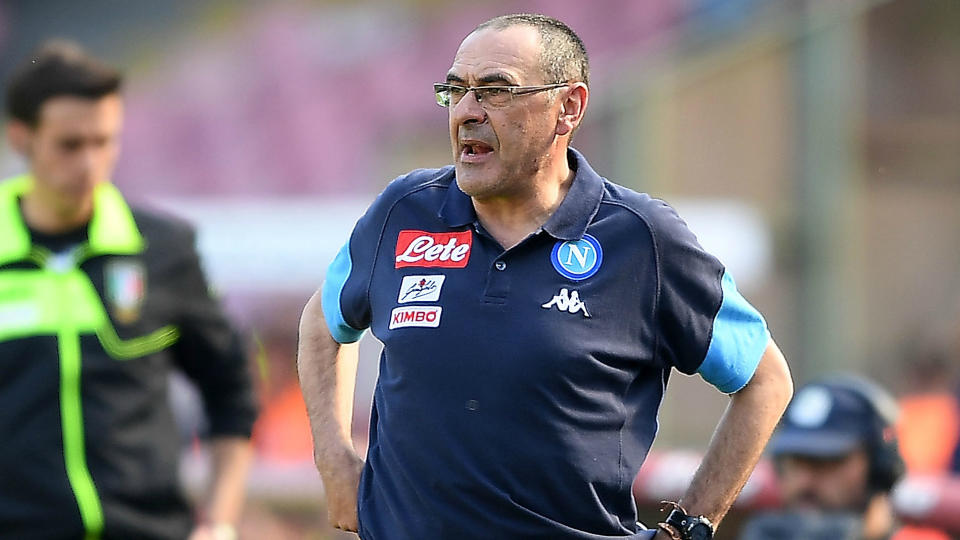 Chelsea ‘make initial contact with Napoli boss Sarri to replace Conte’