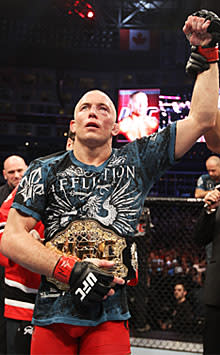 Georges St-Pierre beating Jake Shields by unanimous decision in April 30 was one of the top PPV shows of 2011