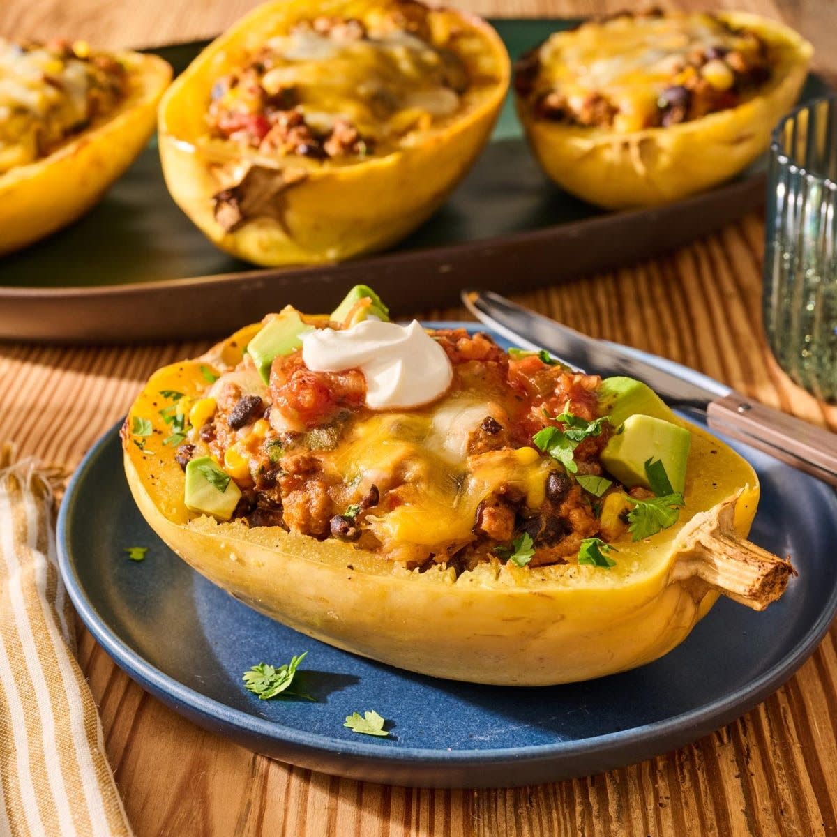 stuffed spaghetti squash fall recipe