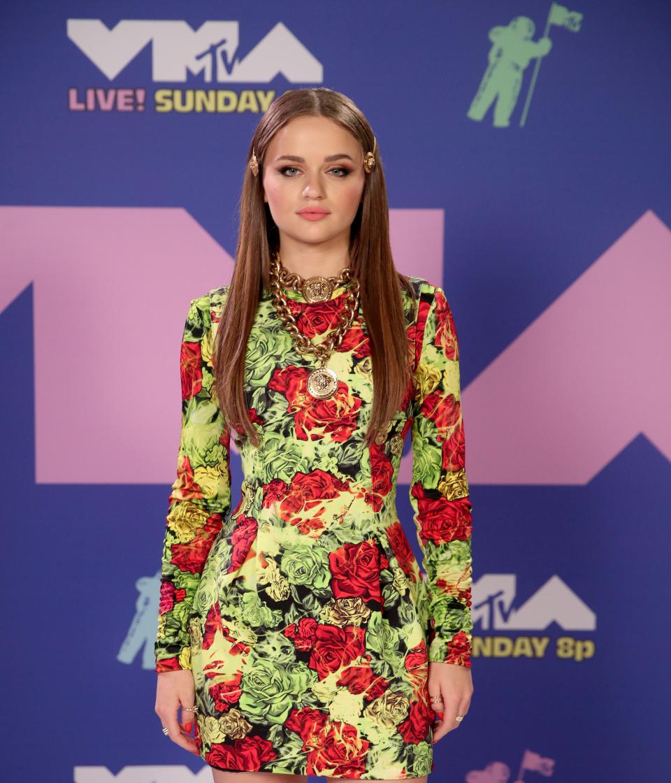 Joey King in Versace