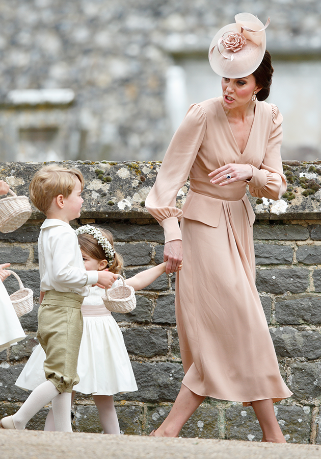 Kate Middleton and Prince William are reportedly at their wits end with the little tyke. Photo: Getty