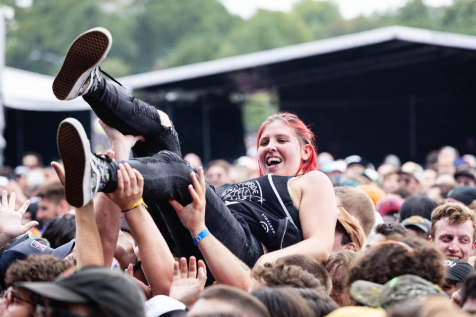 Riot Fest crowd