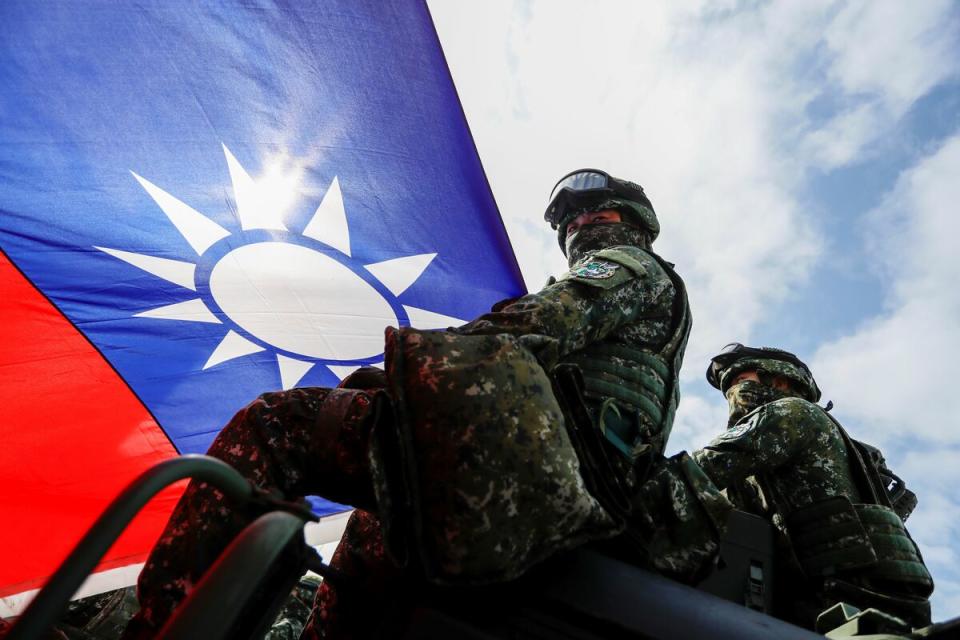 退役中將張延廷強調，台灣最主要的問題在於心防，而不僅僅是國防。   圖 : 達志影像/美聯社
