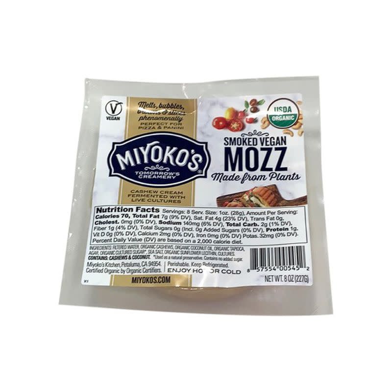 12) Miyoko's Smoked Vegan Mozz
