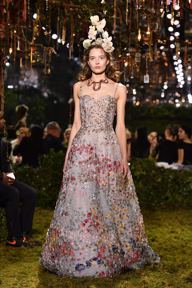 Christian Dior, en un bosque encantado