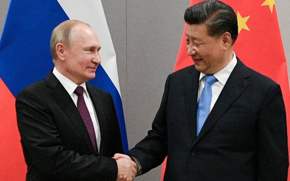 Vladimir Putin Xi Jinping