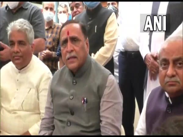 Gujrat Chief Minister Vijay Rupani (Photo/ANI)