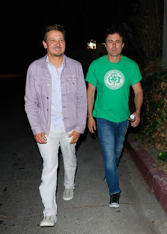 <p>Rachpoot/Bauer-Griffin/GC Images</p> Jeremy Renner and Casey Affleck