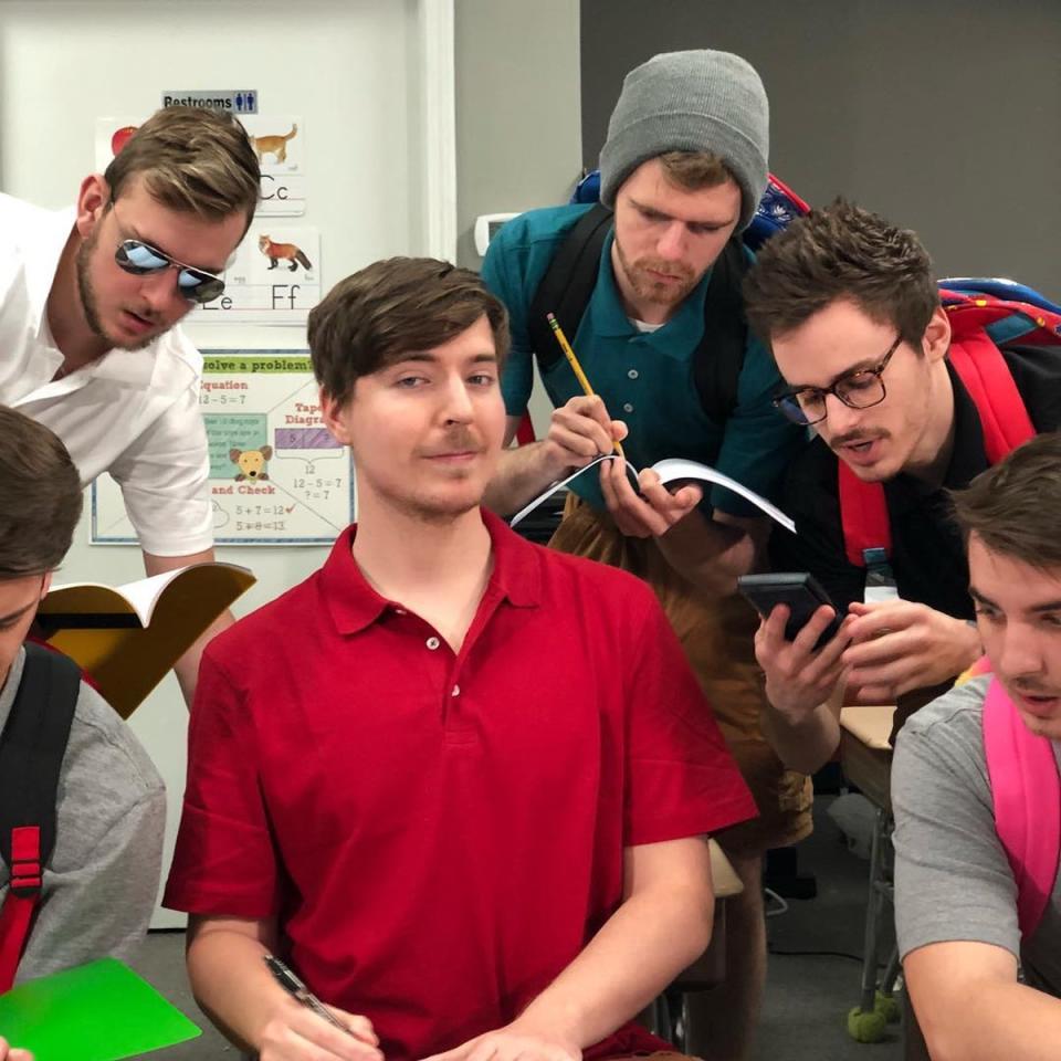 Jimmy Donaldson bunked off college to create YouTube videos (MrBeast / Instagram)